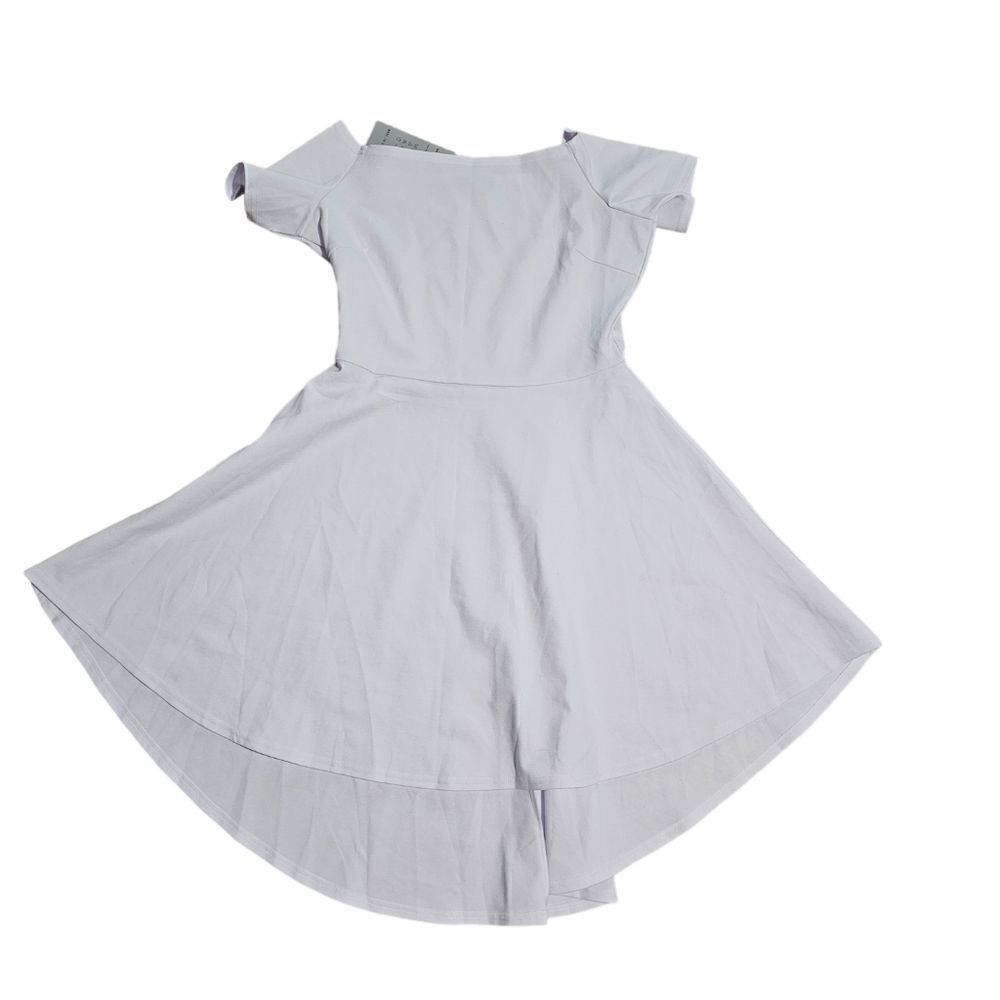 Women's Fit and Flare Off Shoulders Dress Large‎